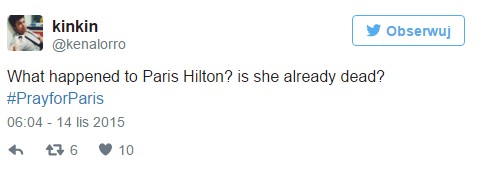 Internet opłakuje śmierć Paris Hilton 