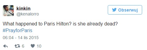 Internet opłakuje śmierć Paris Hilton 