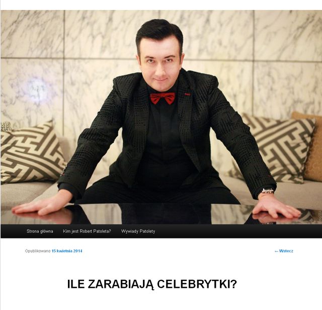 Robert Patoleta zdradza, ile zarabiają celebrytki