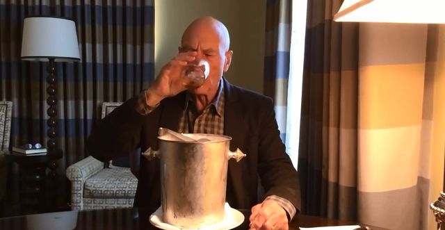 Patrick Stewart oficjalnie zakończył splasha (VIDEO)