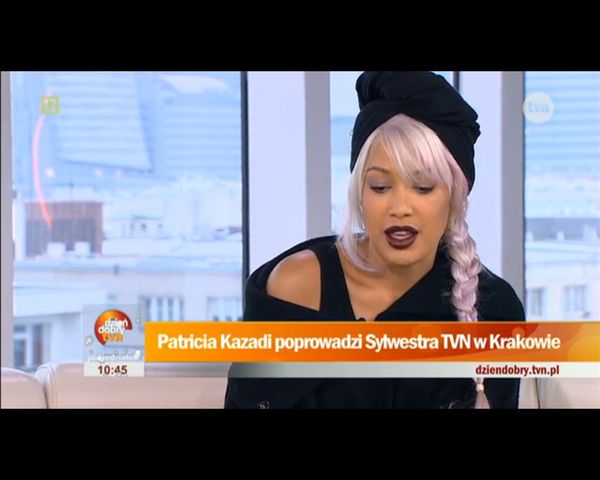 Siwa Patrycja Kazadi w turbanie (FOTO)