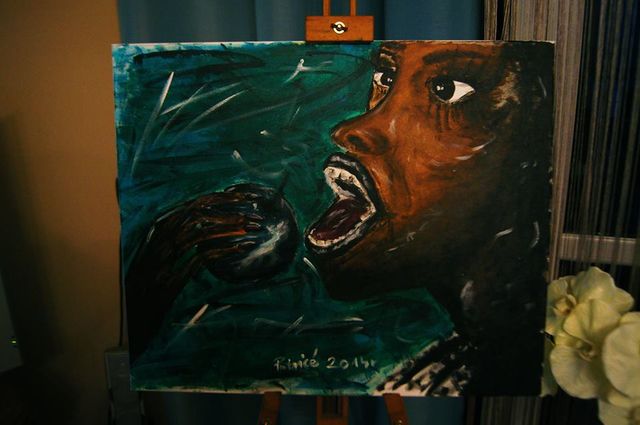 Patrycja Pająk maluje obrazy (FOTO)