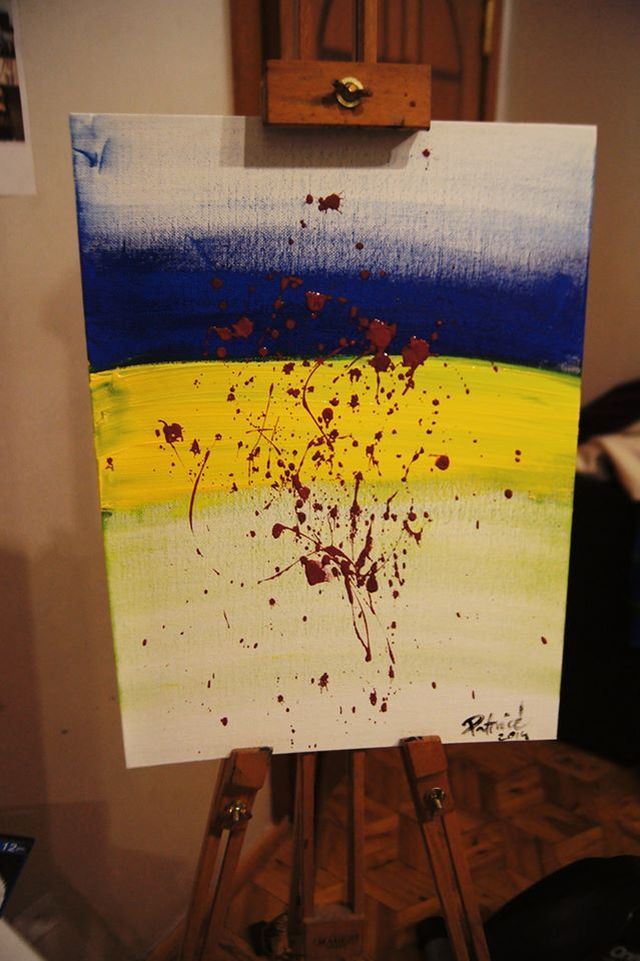 Patrycja Pająk maluje obrazy (FOTO)