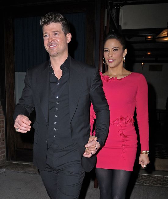 Niewiele brakowało i Robin Thicke płakałby jak bóbr! 