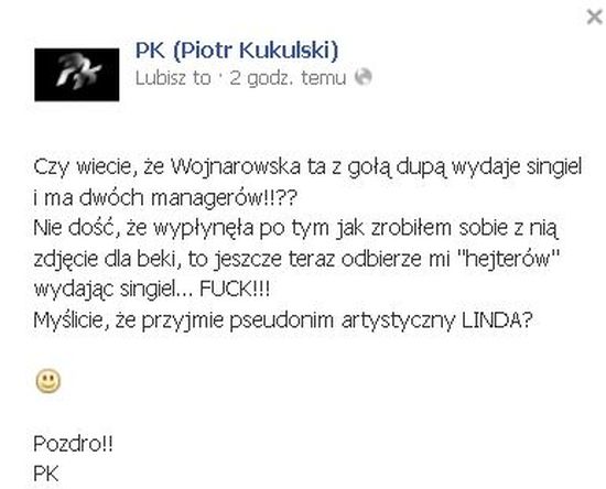 Pikej o Wojnarowskiej: Ta z gołą du** wydaje sigiel!?