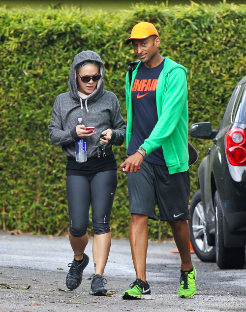 Pink nie odpuszcza treningów 