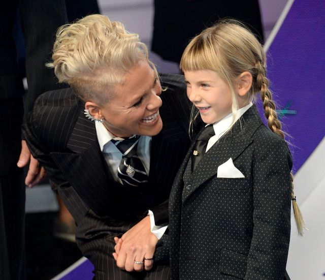 6-letnia córka Pink z rodzicami na gali MTV VMA (ZDJĘCIA)
