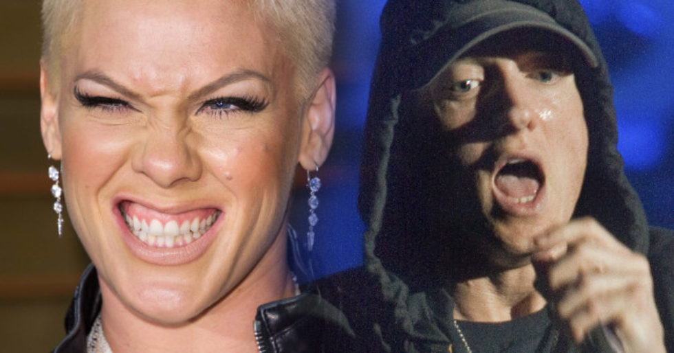 Pijana Pink wypisuje do Eminema. Jego odpowiedź zwala z nóg Pijana Pink wypisuje do Eminema. Jego odpowiedź zwala z nóg