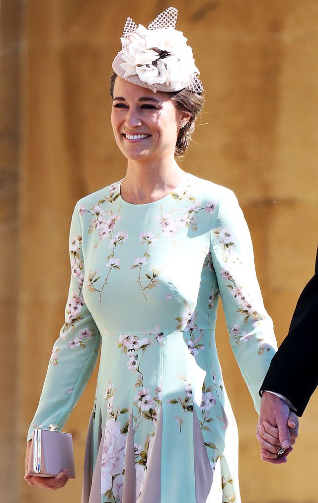 Jaką kreację na ślub wybrała CIĘŻARNA Pippa Middleton? (ZDJĘIA)