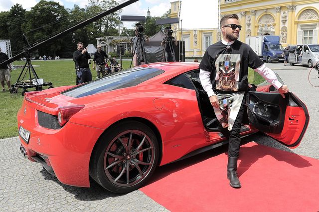 Profeszonal Dżoana Krupa i ekipa Top Model w Wilanowie FOTO