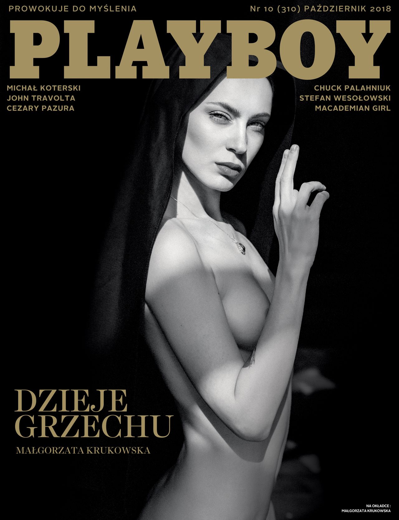 Michał Koterski w Playboyu o końcu picia i ćpania. I o Marceli