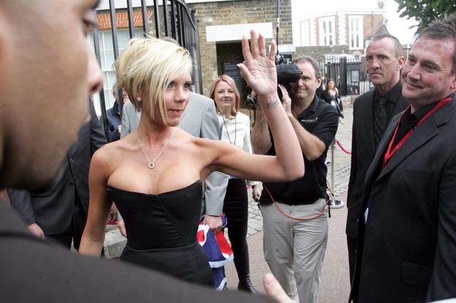 Rodzina Beckhamów na pokazie kolekcji Victorii (FOTO)