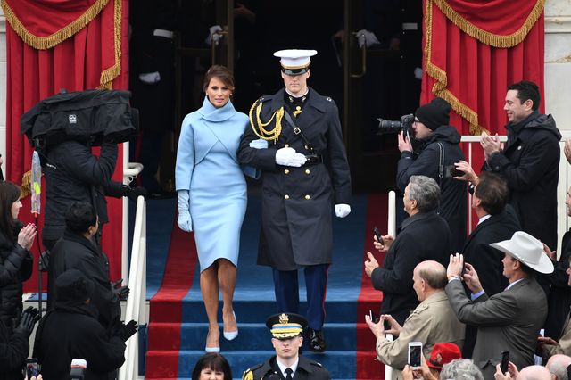 Melania Trump i Michelle Obama na inauguracji prezydentury Donalda Trumpa (FOTO)