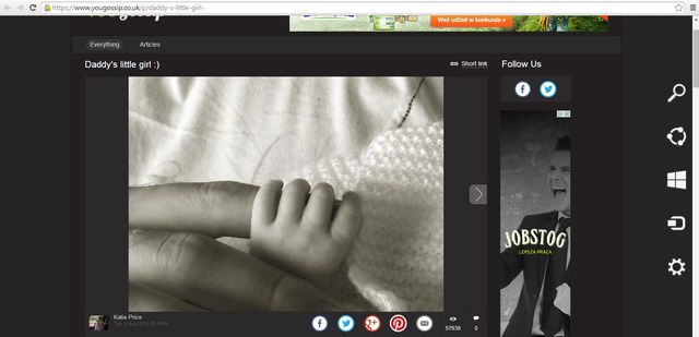 Katie Price już pokazała pierwsze zdjęcie dziecka (FOTO)