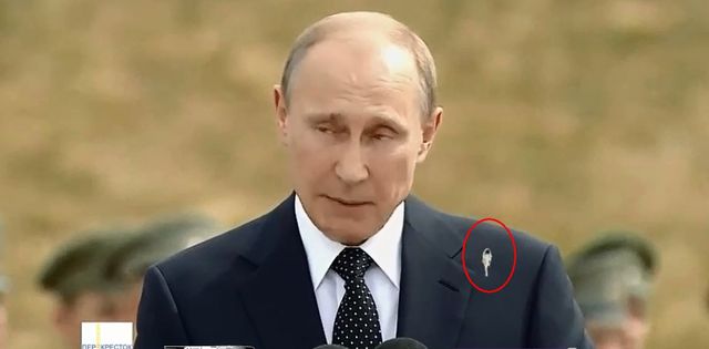 Ptak sprawiedliwości narobił na Putina