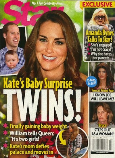 Księżna Kate urodzi bliźniaki!