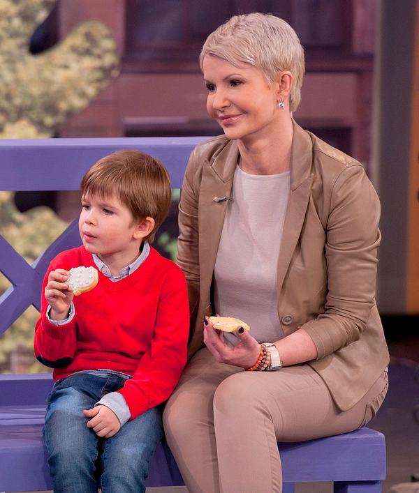 Joanna Racewicz z synem w telewizji (FOTO)