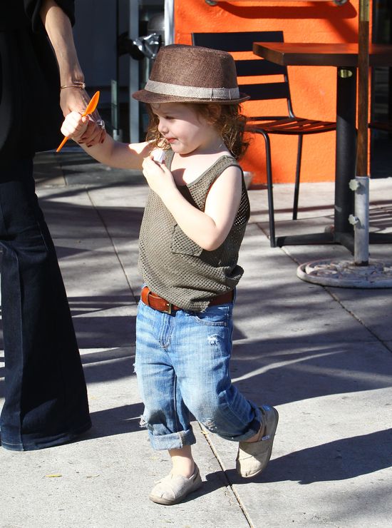 Rachel Zoe - jak wygląda niecały miesiąc po porodzie?