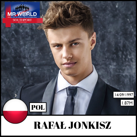 Rafał Jonkisz weźmie udział w konkursie Mr World w Londynie