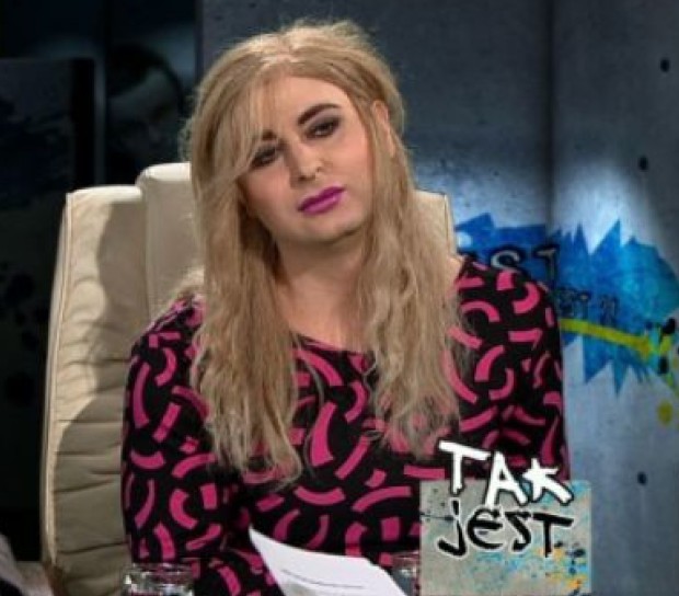 Rafalala, transseksualista robi drakę na wizji (VIDEO)