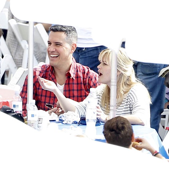 Reese Witherspoon z Jimem Thothem na pikniku (FOTO