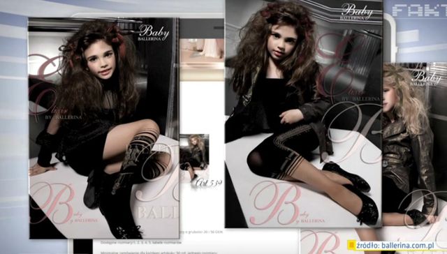 Skandal! Dzieci reklamują rajstopy - TO OSWOJENIE PEDOFILII? Skandal! Dzieci reklamują rajstopy - TO OSWOJENIE PEDOFILII?