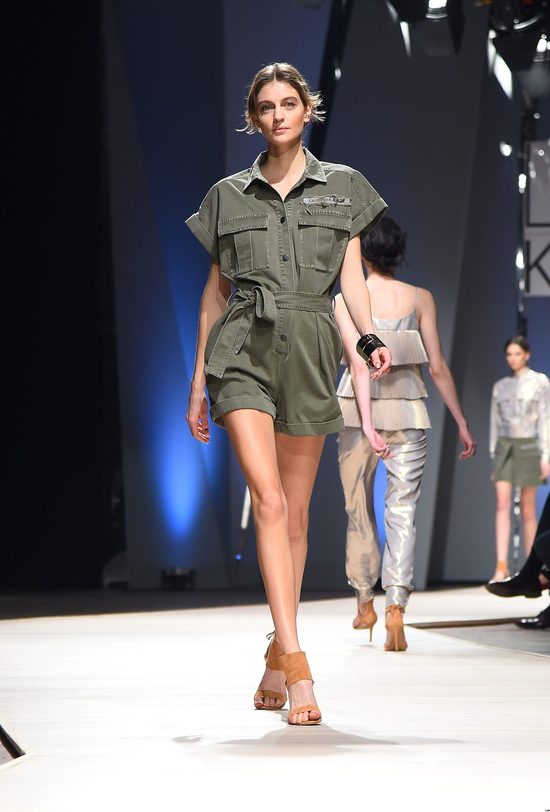 Renata Kaczoruk, dziewczyna Kuby Wojewódzkiego, na wybiegu Renata Kaczoruk, dziewczyna Kuby Wojewódzkiego, na wybiegu