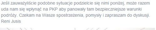 Reni Jusis przeżyła w PKP DRAMAT!