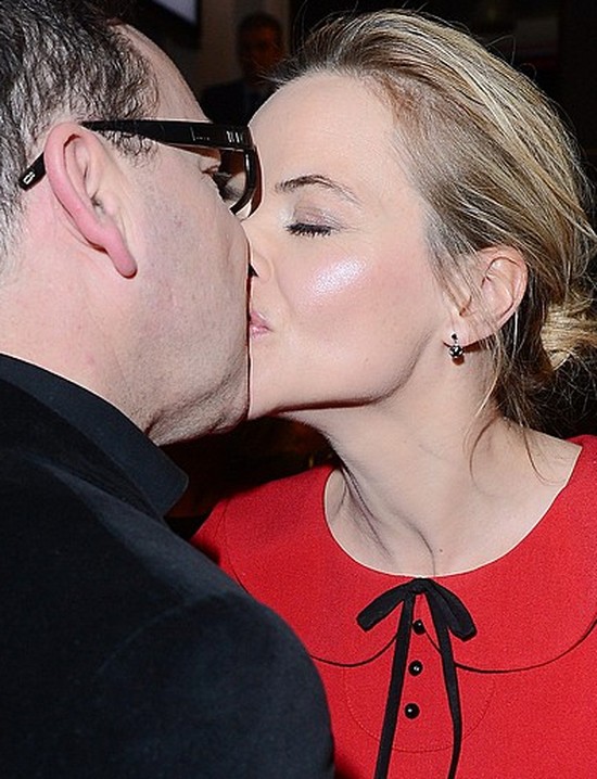 Zamachowski i Richardson całują się publicznie (FOTO)