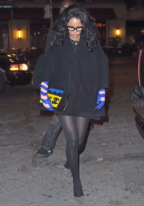 Rihanna w kolejnej (nie)udanej stylizacji (FOTO)