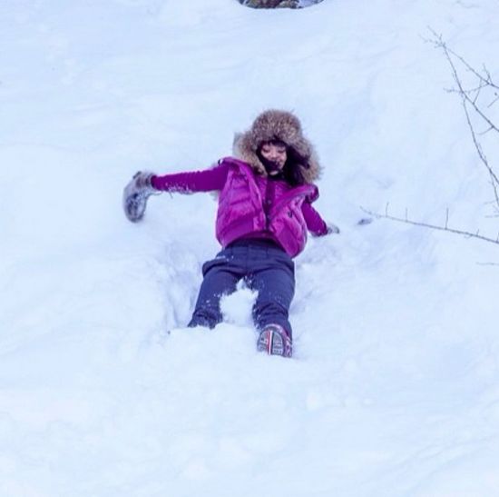 Rihanna bawi się w Aspen (FOTO)