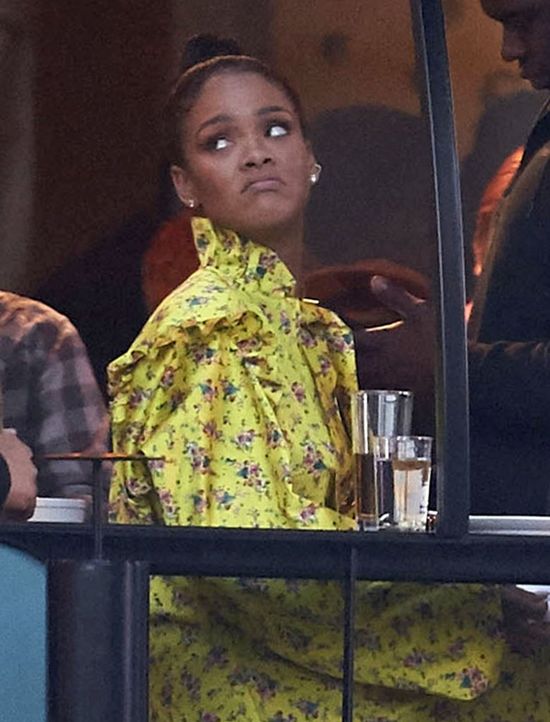 Niepocieszona Rihanna w Sztokholmie. Nikt się nią nie interesował?