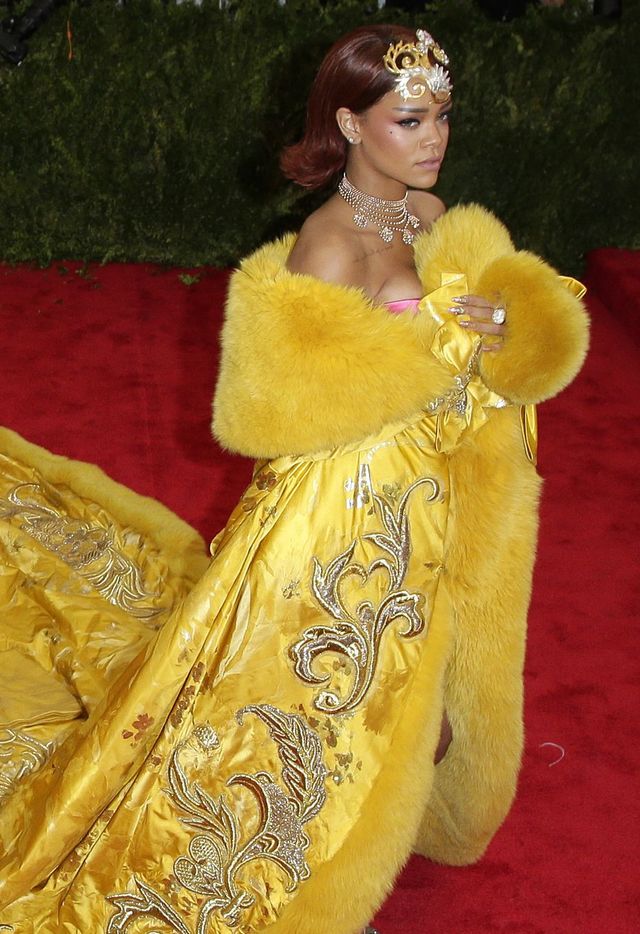 Rihanna w największej kreacji na gali MET (FOTO) Rihanna w największej kreacji na gali MET (FOTO)
