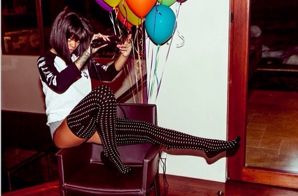 Rihanna pozdrawia z Aspen (FOTO)