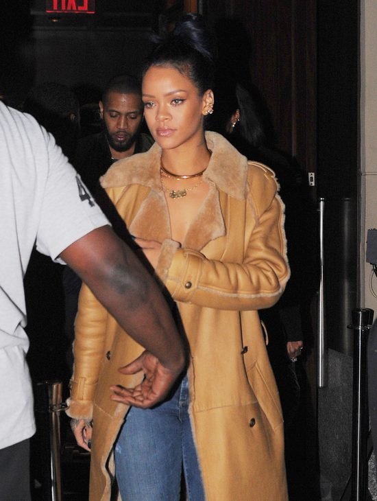 Rihanna z nowym chłopakiem wybrali się na galę boksu (FOTO)