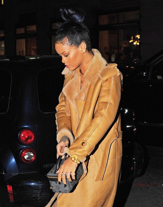 Rihanna z nowym chłopakiem wybrali się na galę boksu (FOTO)