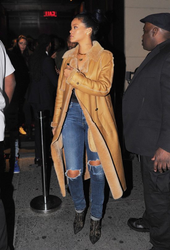 Rihanna z nowym chłopakiem wybrali się na galę boksu (FOTO)