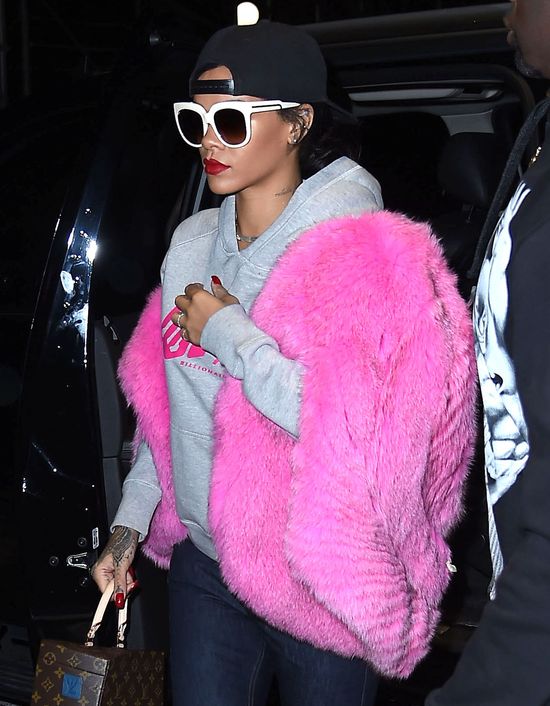 Ikona stylu jak wielki różowy ptak (FOTO)