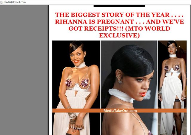 MediaTakeOut: Rihanna jest w ciąży!