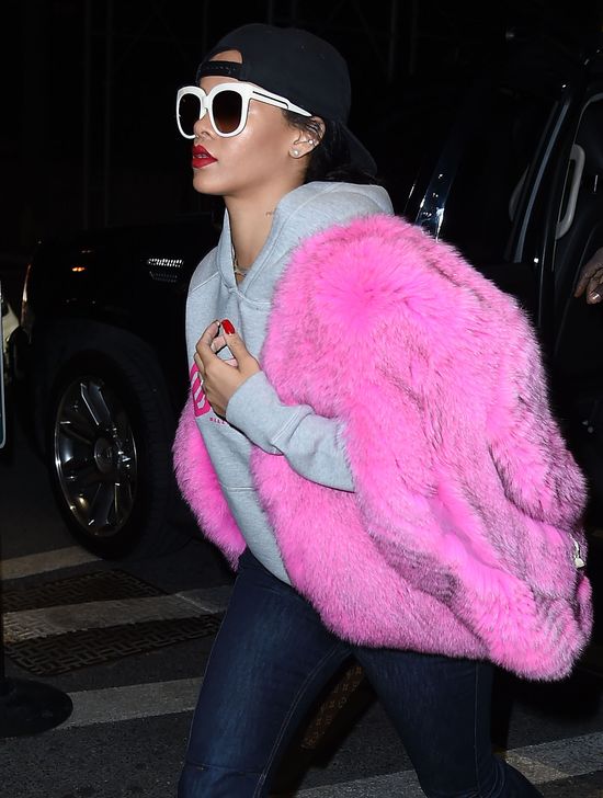 Ikona stylu jak wielki różowy ptak (FOTO)