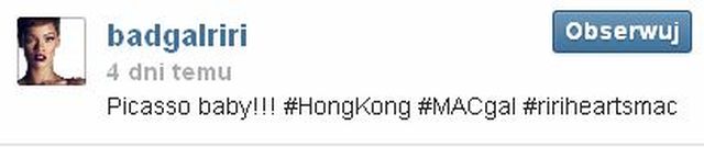 Rihanna nie ma ani chwili przerwy. Teraz... (FOTO) Rihanna nie ma ani chwili przerwy. Teraz... (FOTO)