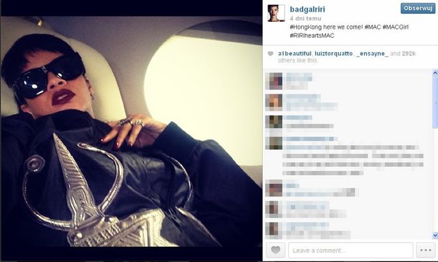 Rihanna nie ma ani chwili przerwy. Teraz... (FOTO) Rihanna nie ma ani chwili przerwy. Teraz... (FOTO)