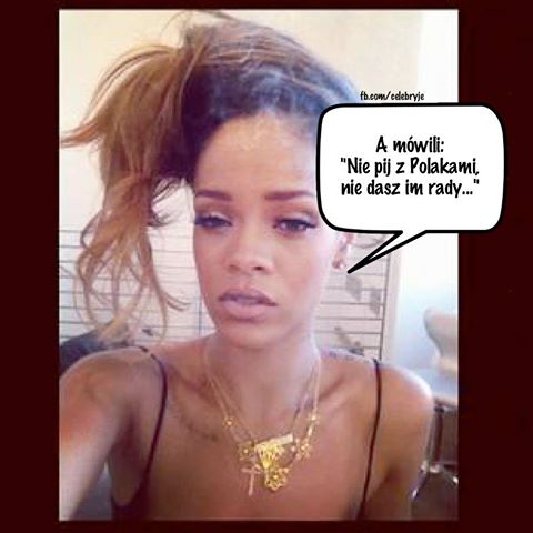 Amerykańskie media śmieją się z Rihanny w Polsce (VIDEO) Amerykańskie media śmieją się z Rihanny w Polsce (VIDEO)