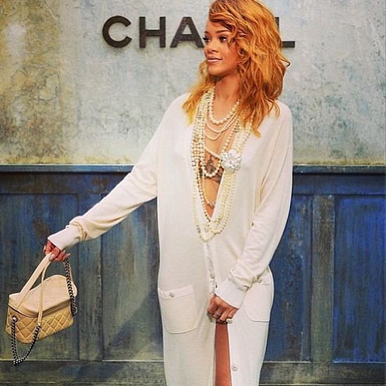 Rihanna na Paryskim Tygodniu Mody (FOTO)