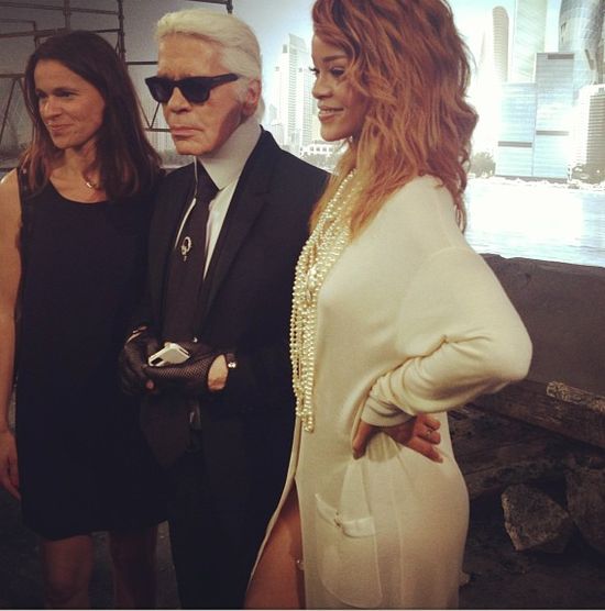 Rihanna na Paryskim Tygodniu Mody (FOTO)