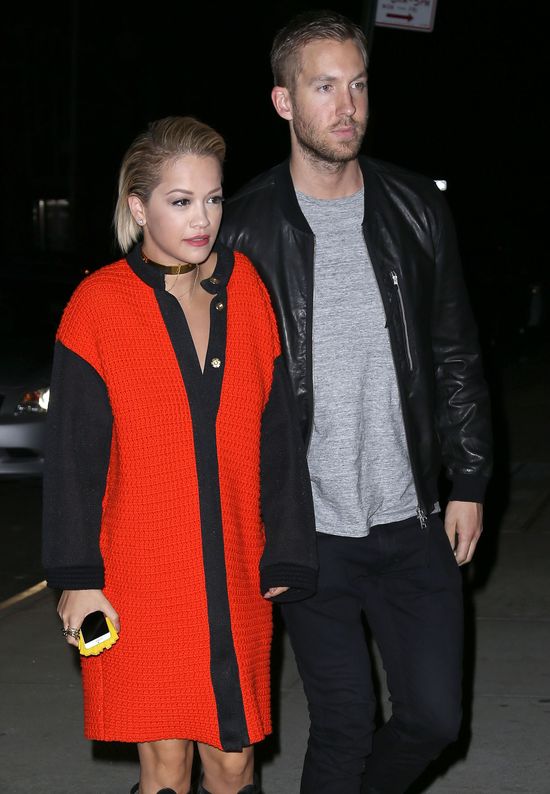 Niewyraźni Rita Ora i Calvin Harris na randce (FOTO) Niewyraźni Rita Ora i Calvin Harris na randce (FOTO)