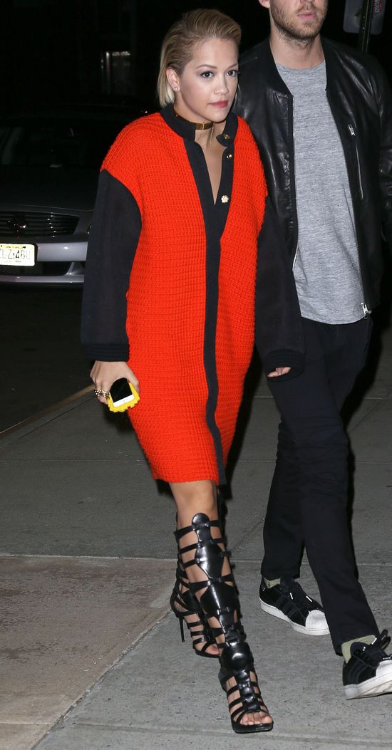 Niewyraźni Rita Ora i Calvin Harris na randce (FOTO) Niewyraźni Rita Ora i Calvin Harris na randce (FOTO)