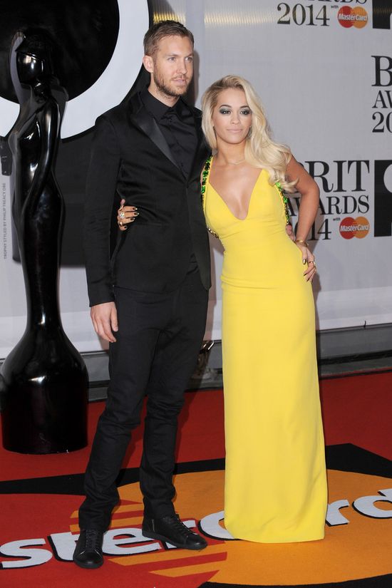 Rita Ora i Calvin Harris na BRIT Awards zachowali dystans...