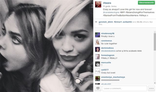 Rita Ora i Cara Delevingne RAZEM? (FOTO)