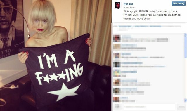 Rita Ora świętuje swoje urodziny (FOTO)